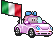 Flagge-Girl Italien.gif