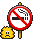 No Smoking (Multismiley) - Yellow - sad.gif