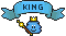 I'm a King - I'm a Queen - Blau (Multi) - King.gif