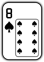 Pokerkarte - Pik 8.png