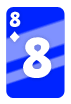 MauMau - Spielkarte 8 (blau).gif