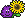 Der lila Knuddelsmiley mit einer Sonnenblume.gif