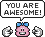 You Are Awesome - Girl.gif