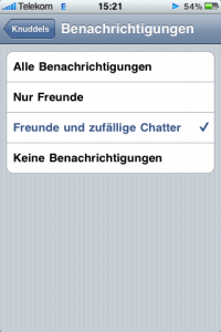 App nicht knuddels startet Knuddels Chat